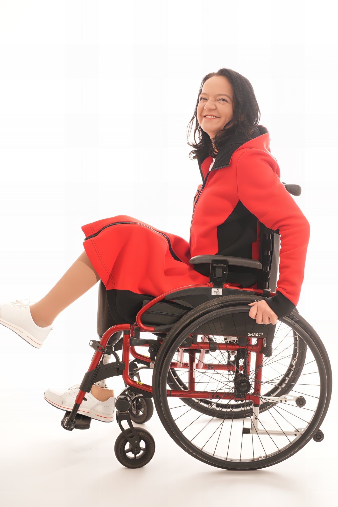 Adaptive Jerseyjacke für Damen – Freizeitbekleidung