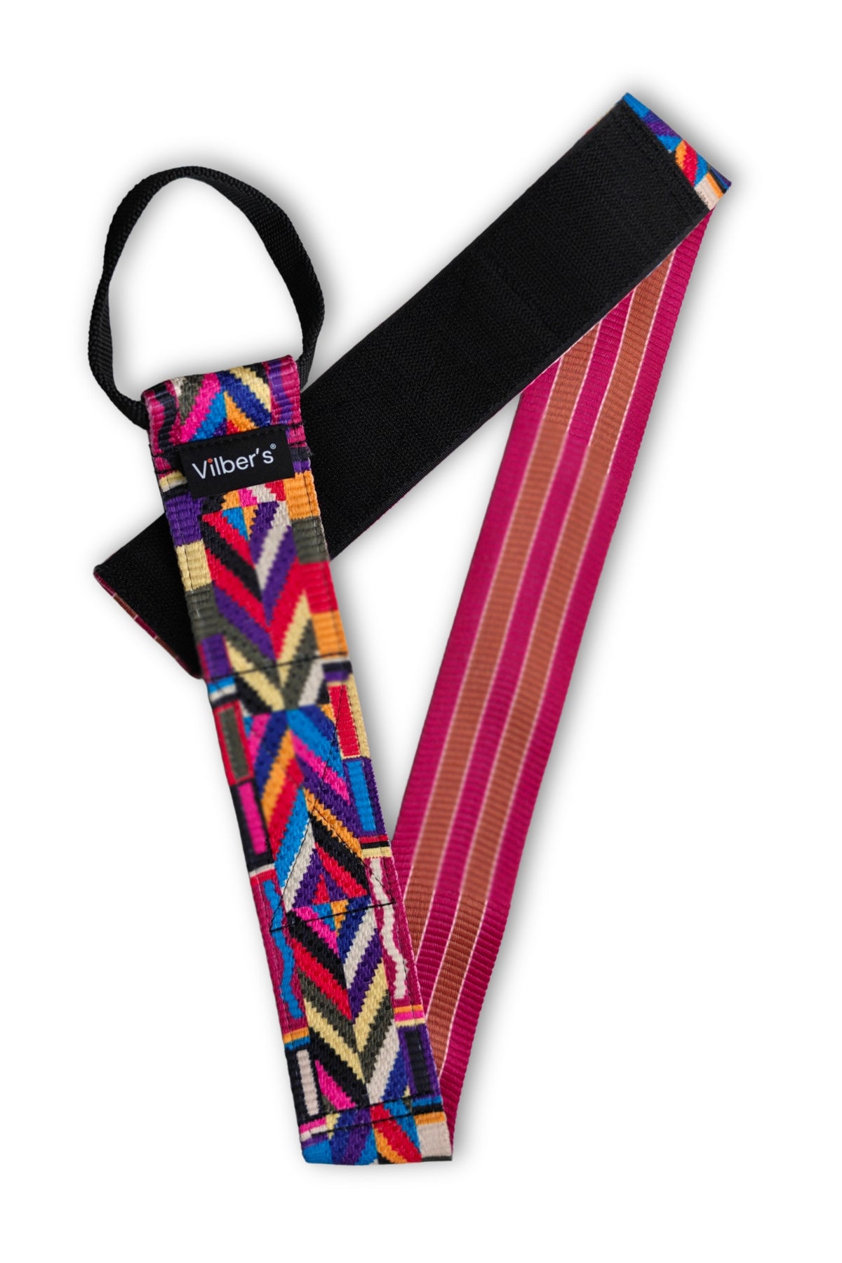 Wheelchair leg & body positioning strap, colourful