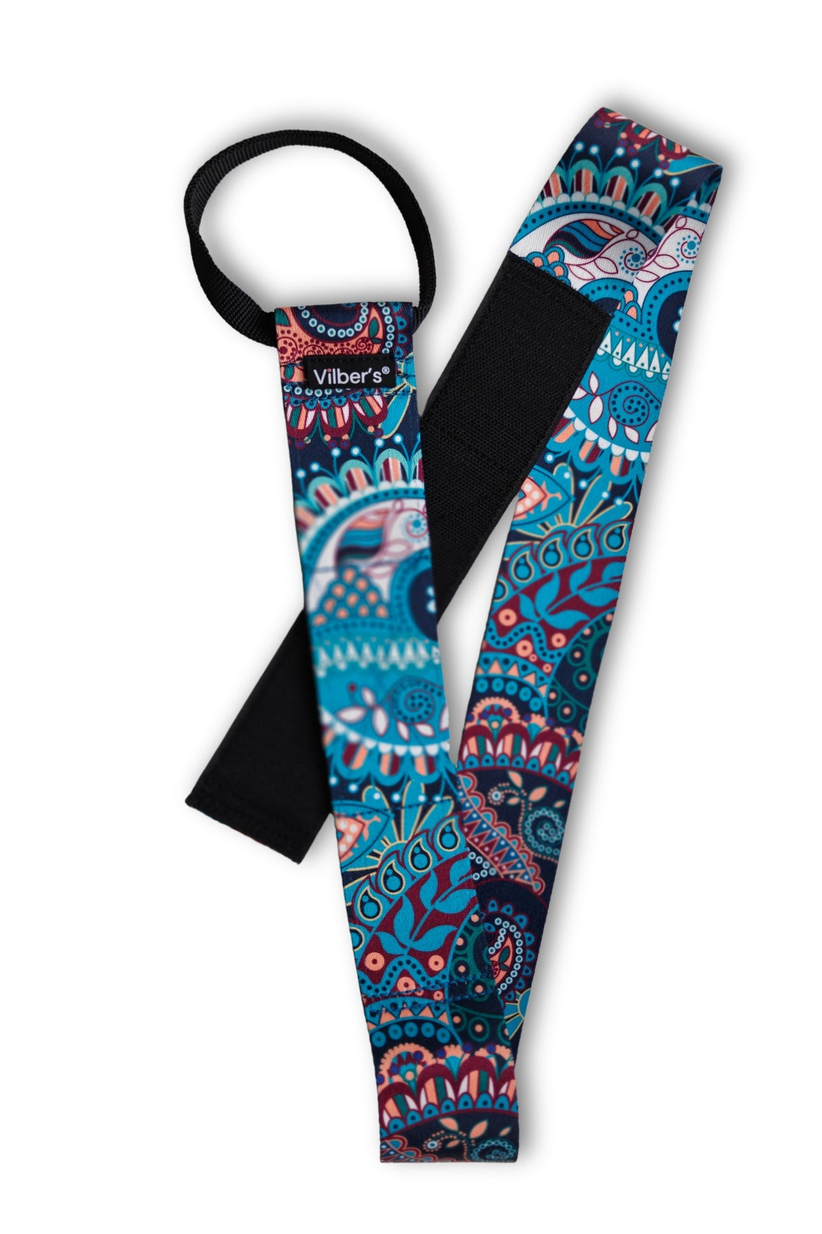 Wheelchair leg & body positioning strap, colourful