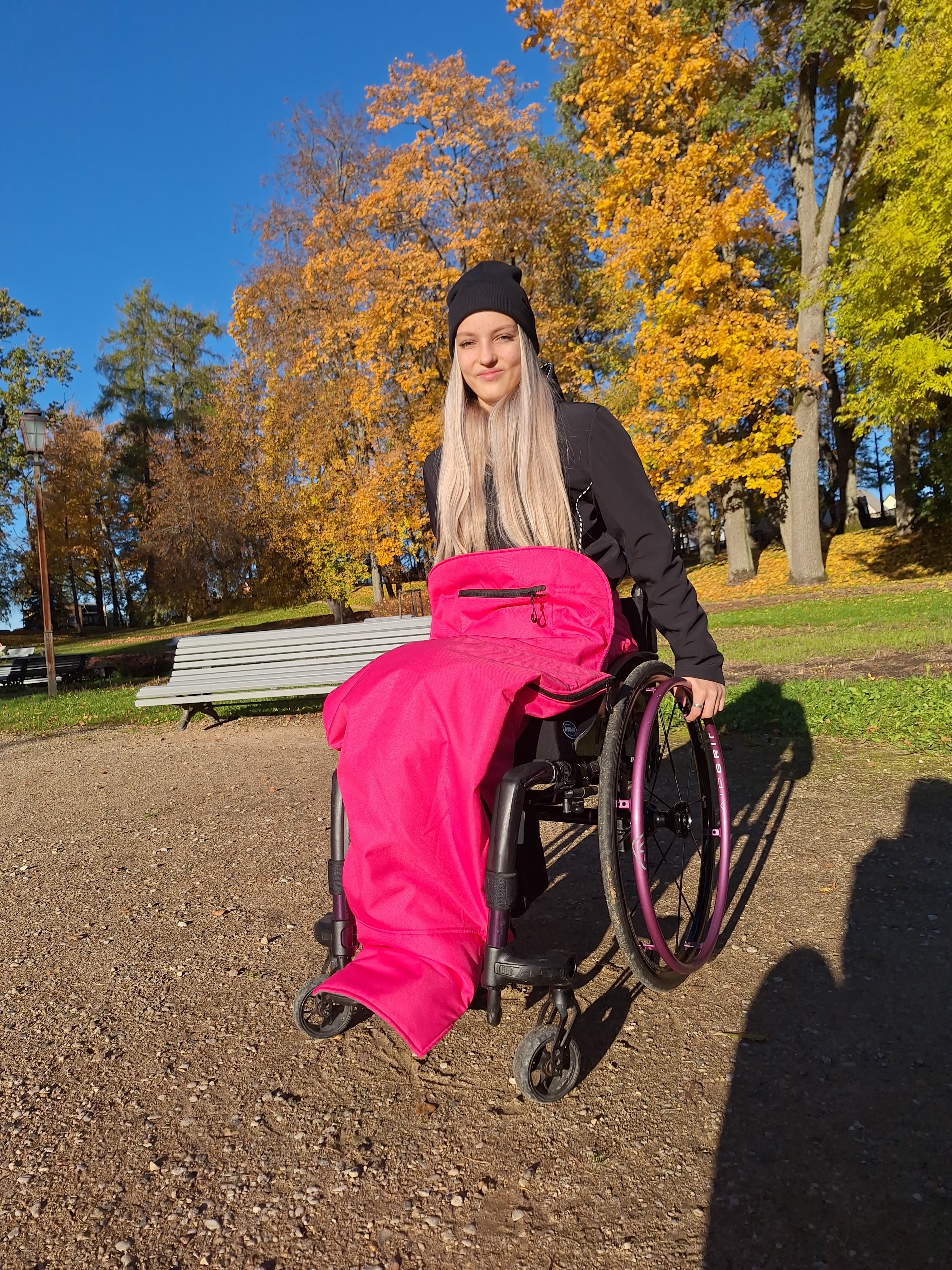 Silts divdaļīgs kombinezons ratiņkrēsla lietotājiem Vilber’s ThermoShell "Mermaid"