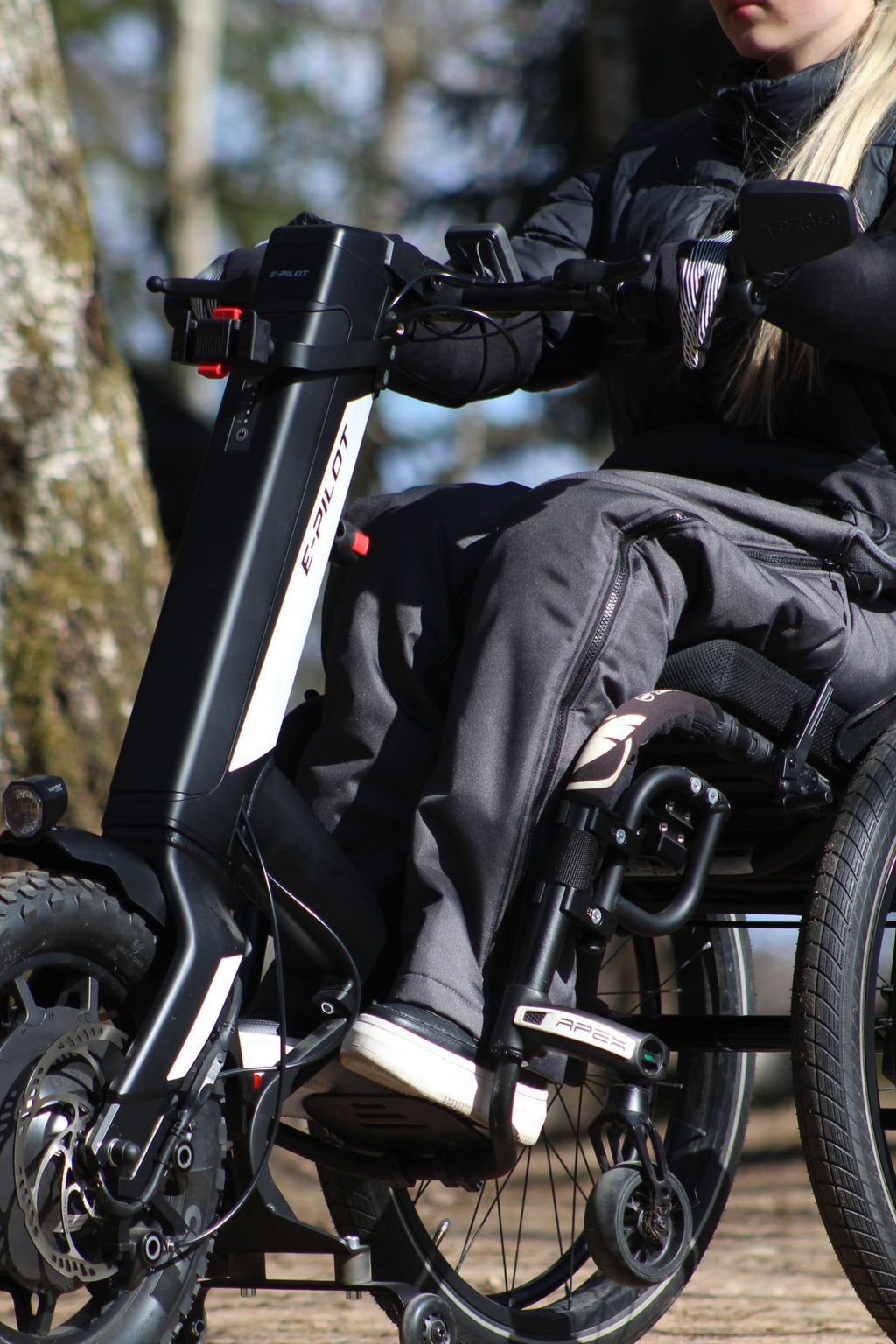 Couvre-jambes Racer Modular pour fauteuil roulant