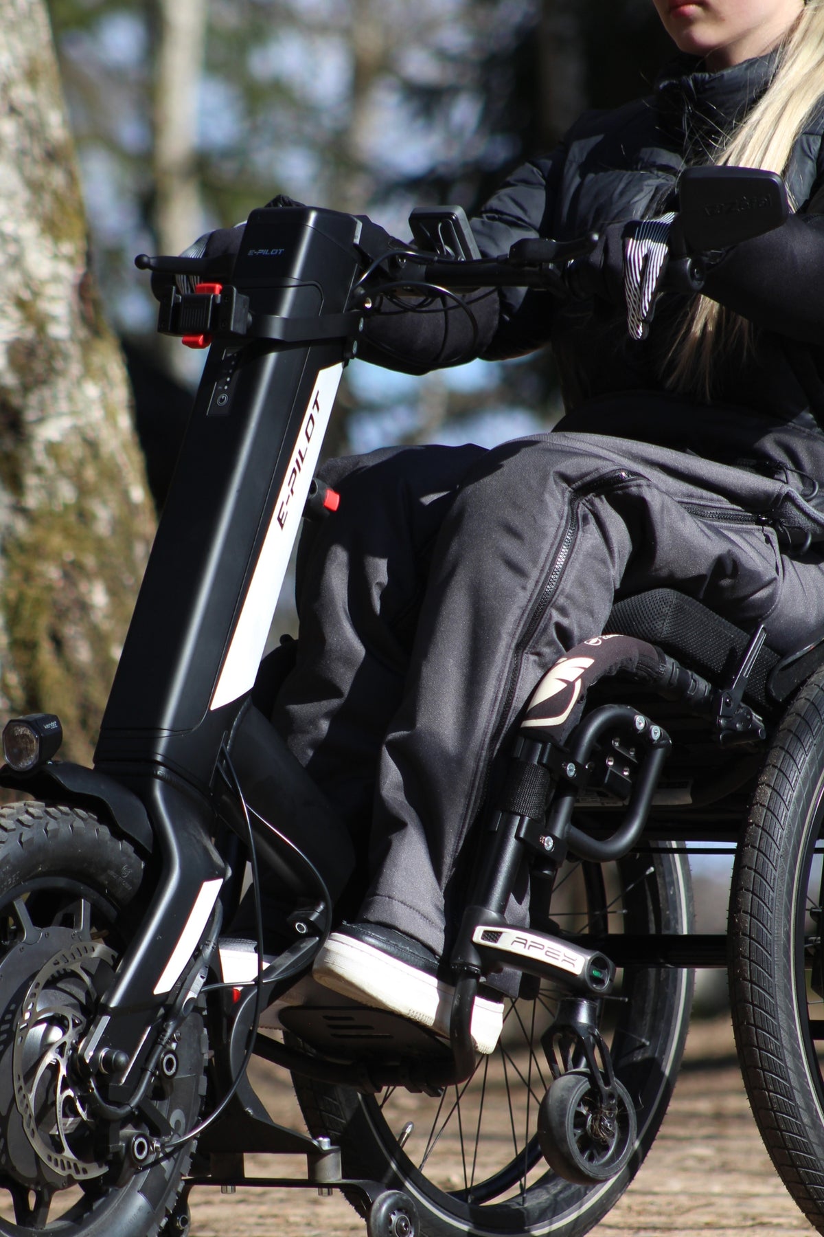 Couvre-jambes Racer Modular pour fauteuil roulant