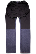 Men's wheelchair adaptive jeans with drop down front 100% cotton
