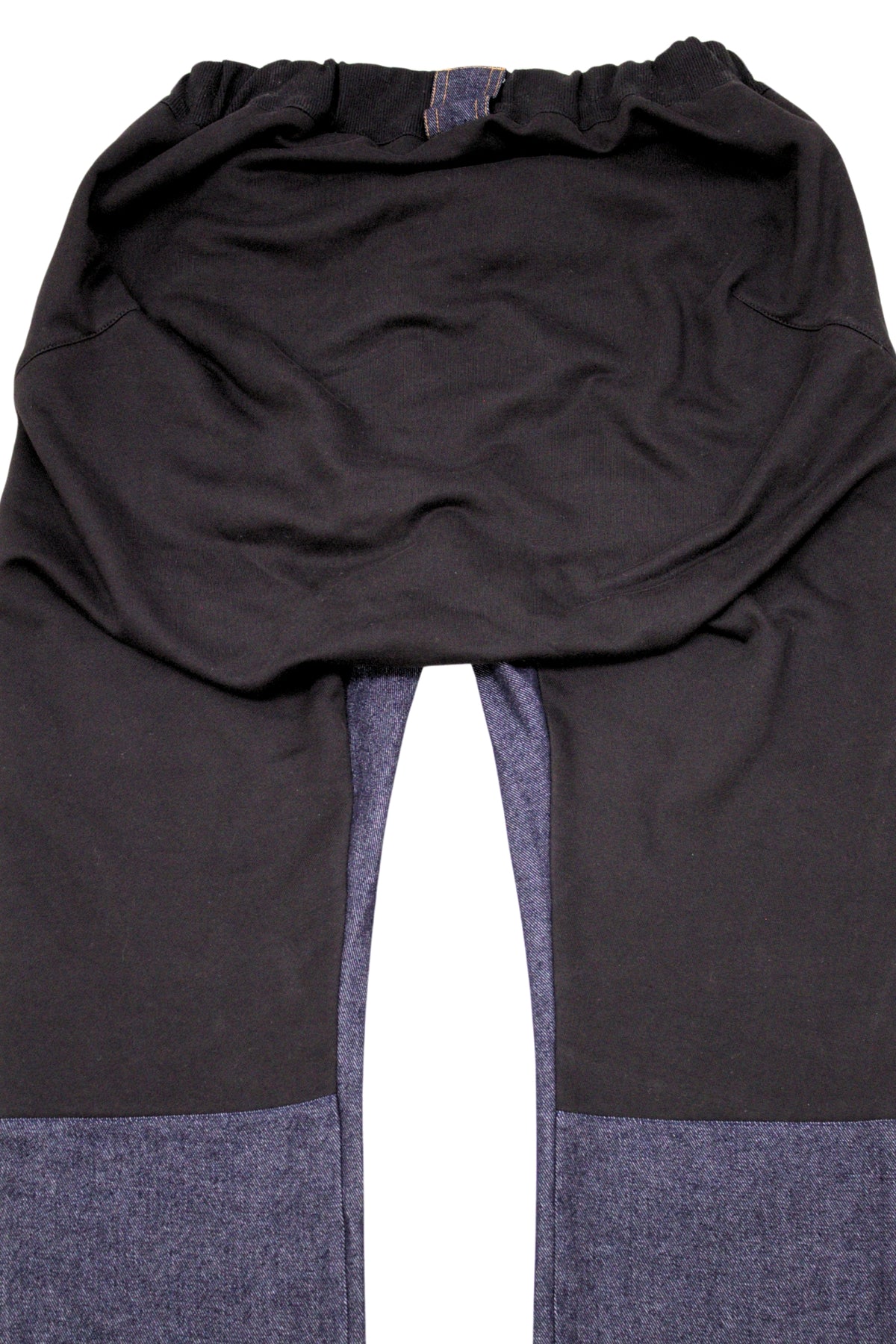 Men's wheelchair adaptive jeans with drop down front 100% cotton
