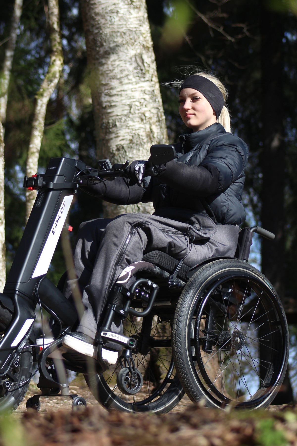Couvre-jambes Racer Modular pour fauteuil roulant