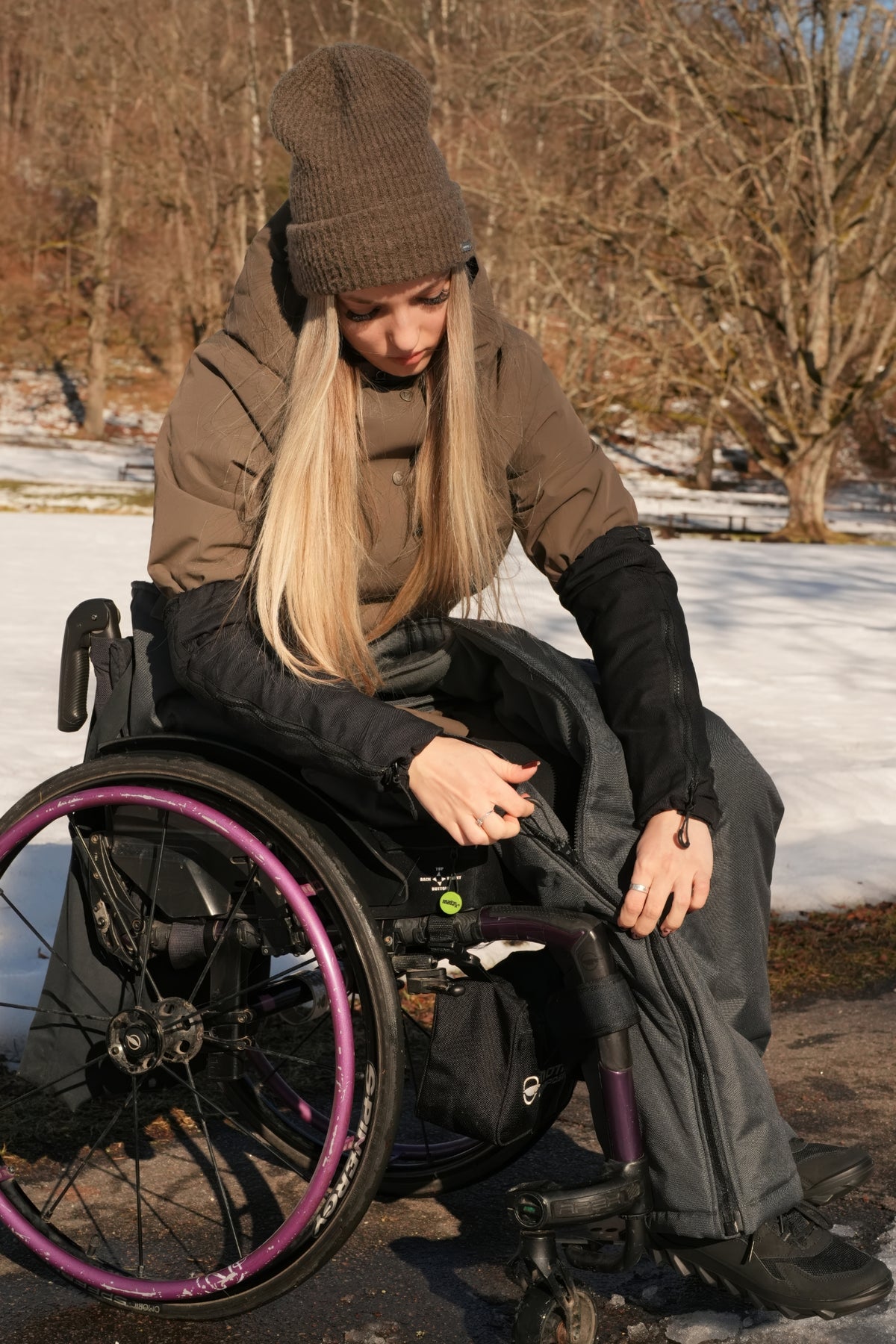Couvre-jambes Racer Modular pour fauteuil roulant