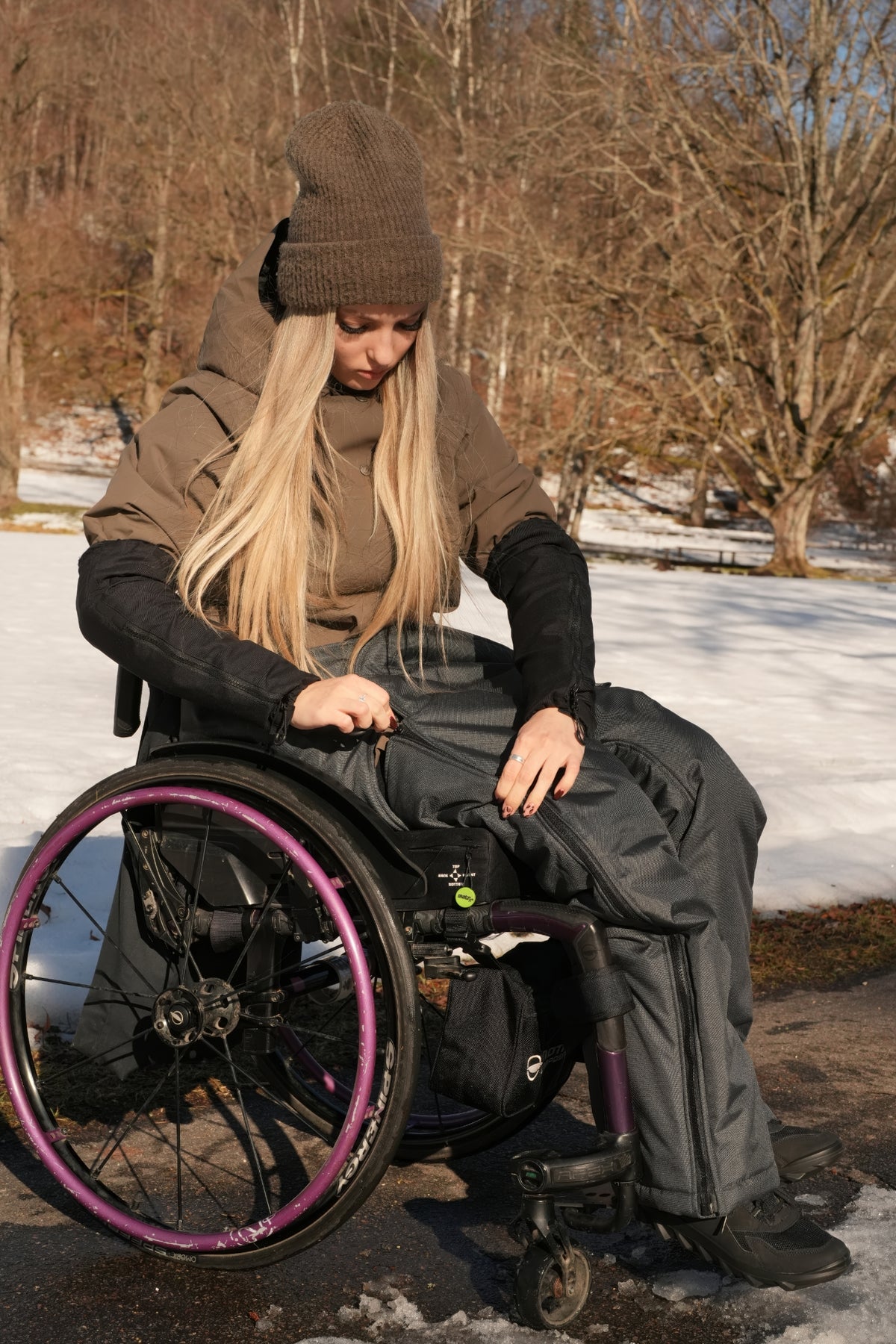 Couvre-jambes Racer Modular pour fauteuil roulant