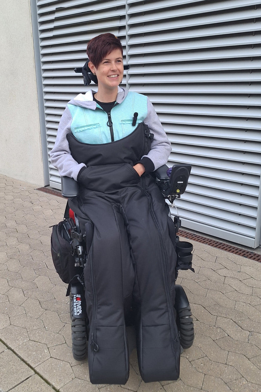 Racer Extreme Pro – Fußsack für Rollstuhlfahrer für extreme Wetterbedingungen und Wintersport