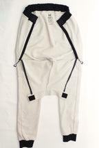 Men's wheelchair adaptive premium sweatpants with drop down front