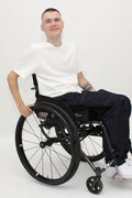 Men's wheelchair adaptive T-shirt