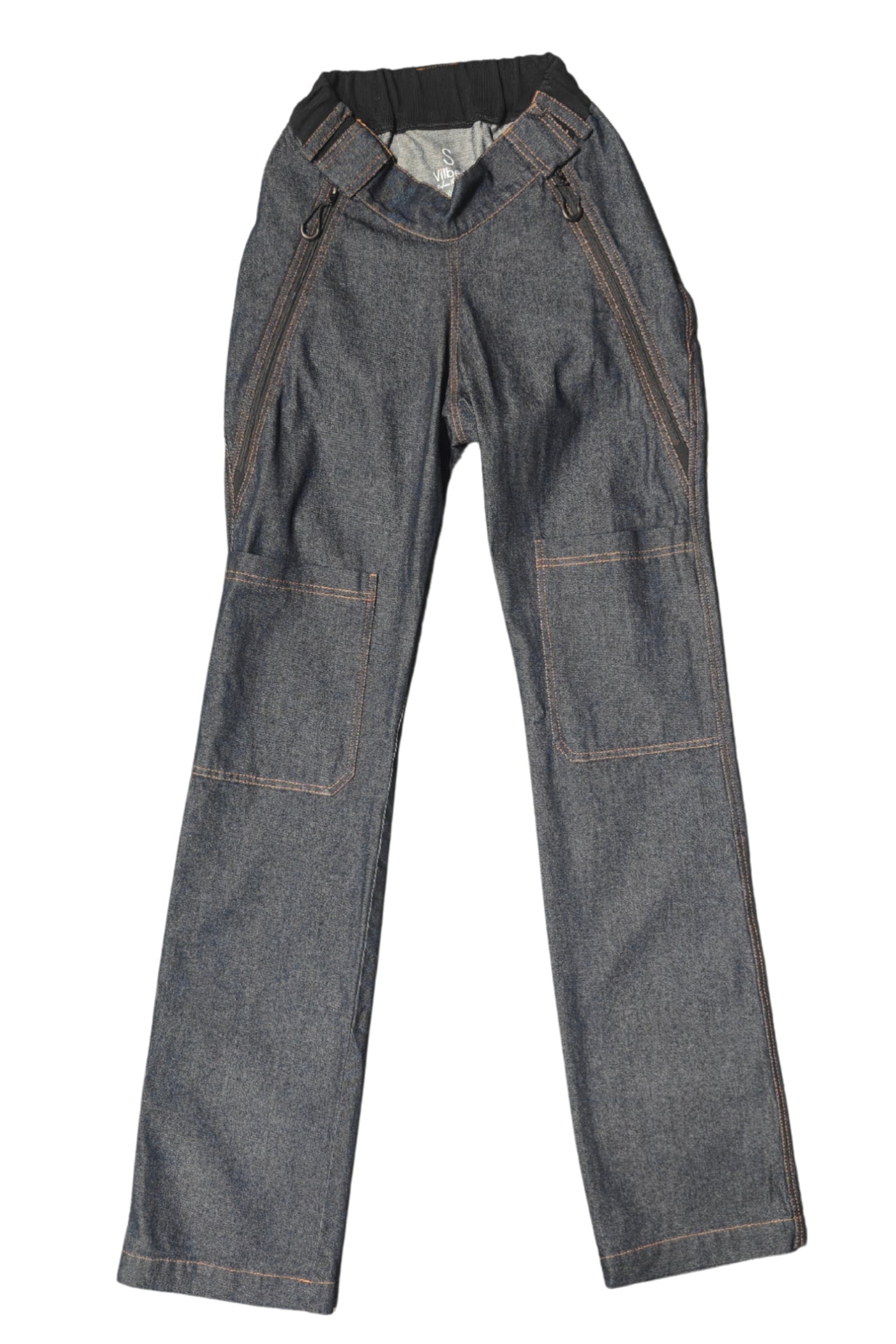 Adaptīvie džinsi sievietēm ratiņkrēslā: sēdus pozīcijai pielāgotas bikses | 100% kokvilnas džinss