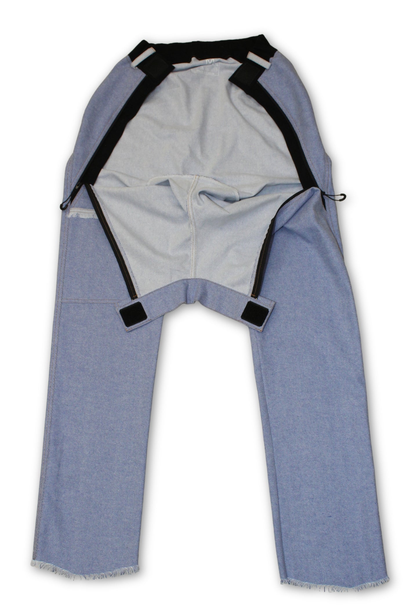 Jeans adaptatifs pour femmes en fauteuil roulant avec taille élastique