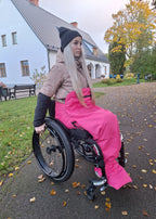 Comfort Modular (Mermaid) – Wheelchair Leg Cover for Winter