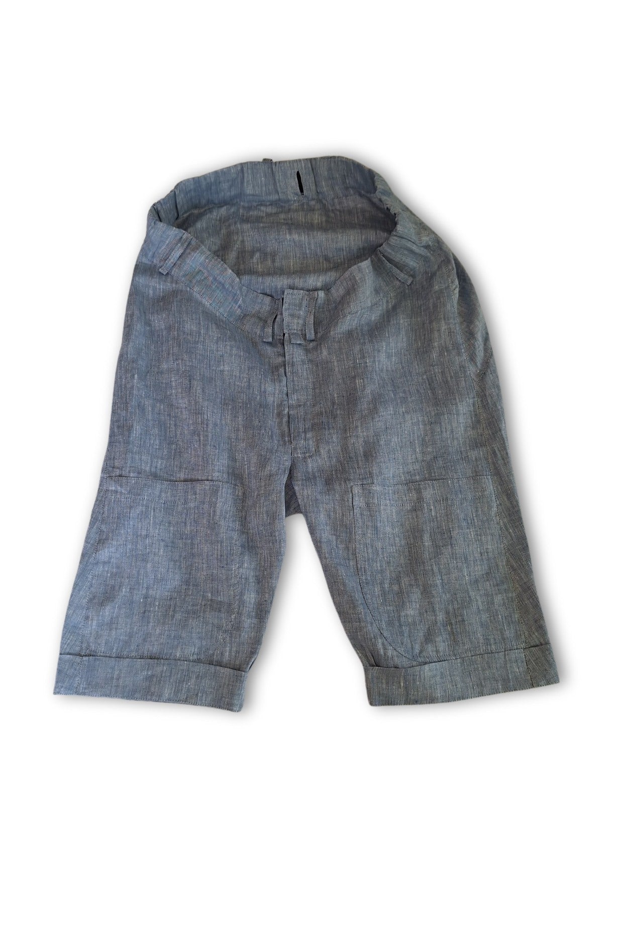 Linen shorts wheelchair adapted