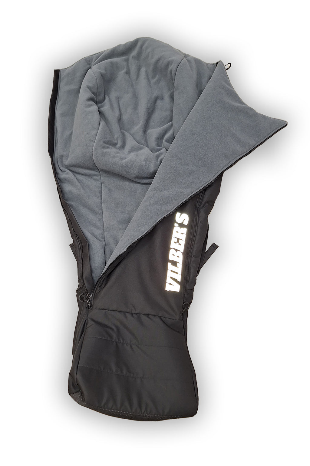 Chauffe-jambes combiné pour fauteuil roulant