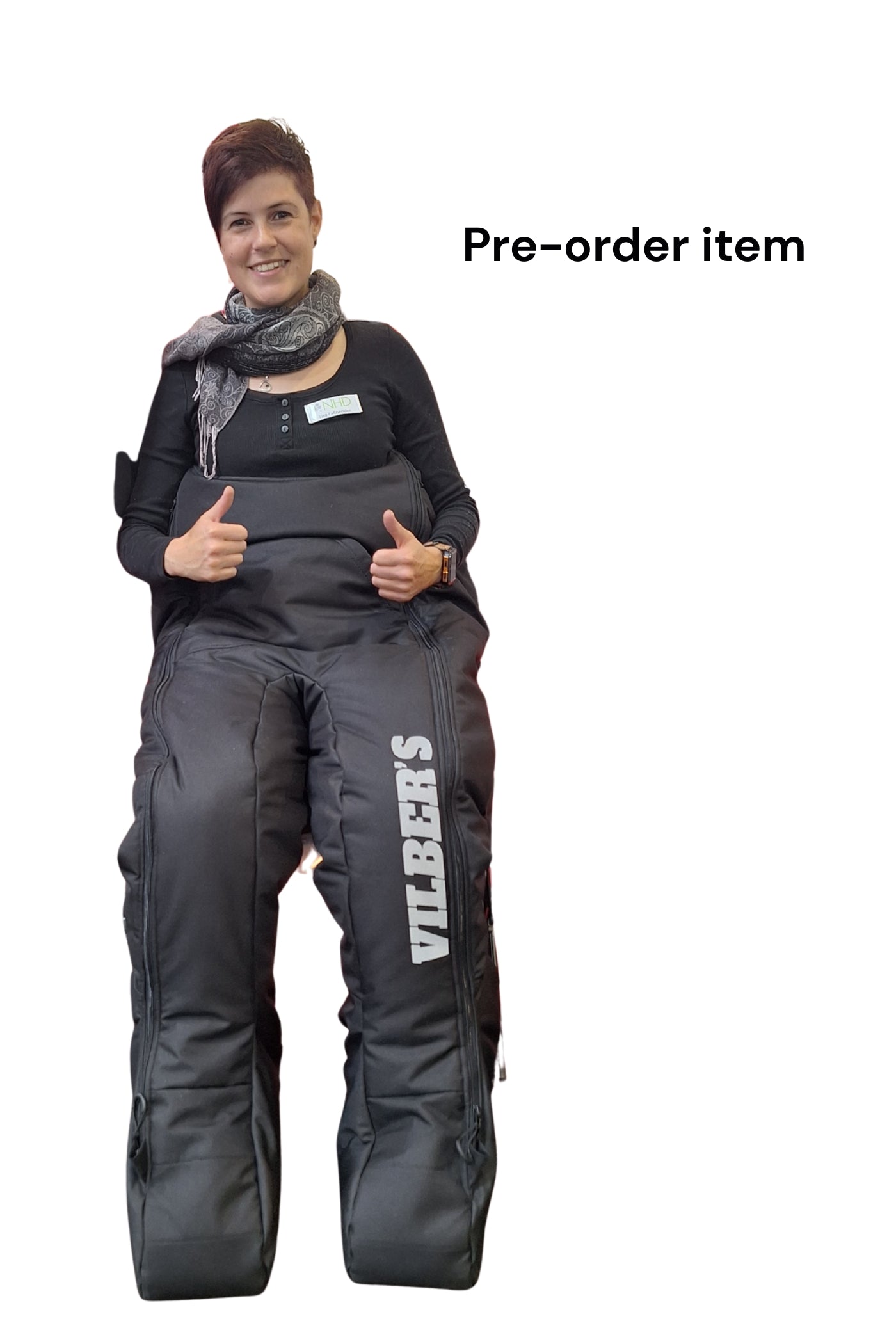 PREORDER! Wheelchair separate leg warm Combi for down to 20°C.