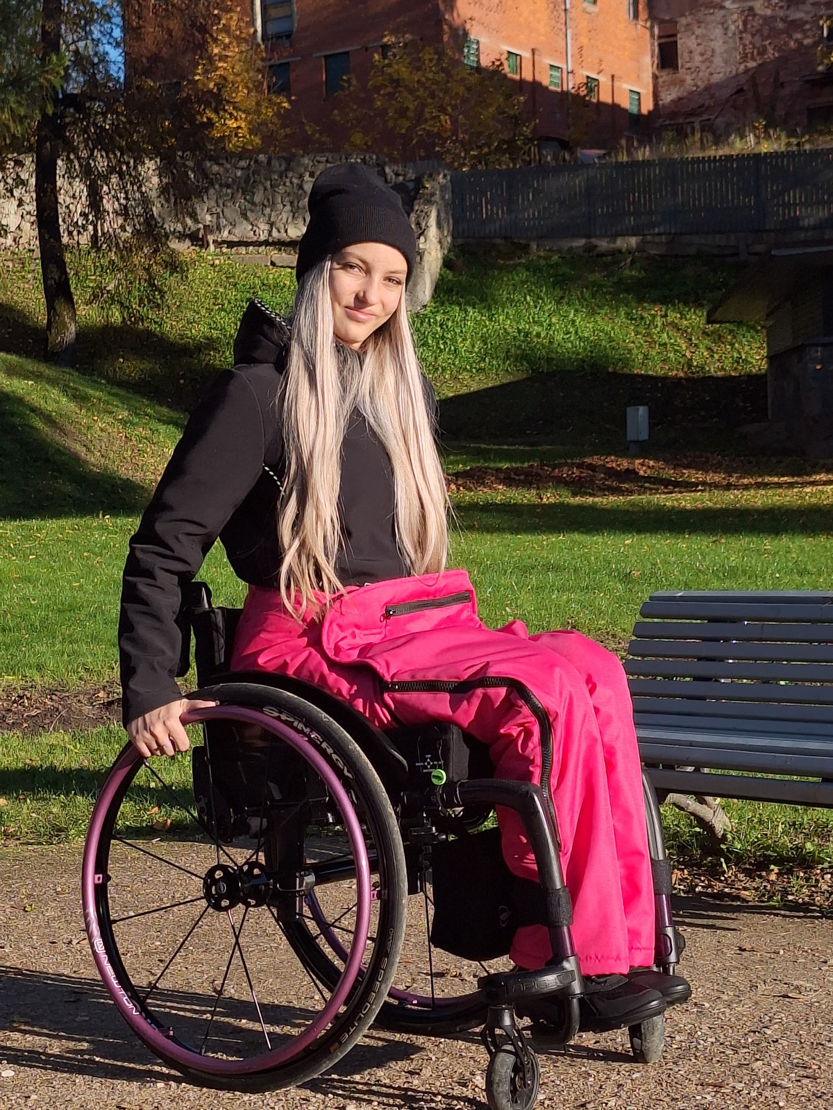 Couvre-jambes Racer Modular pour fauteuil roulant