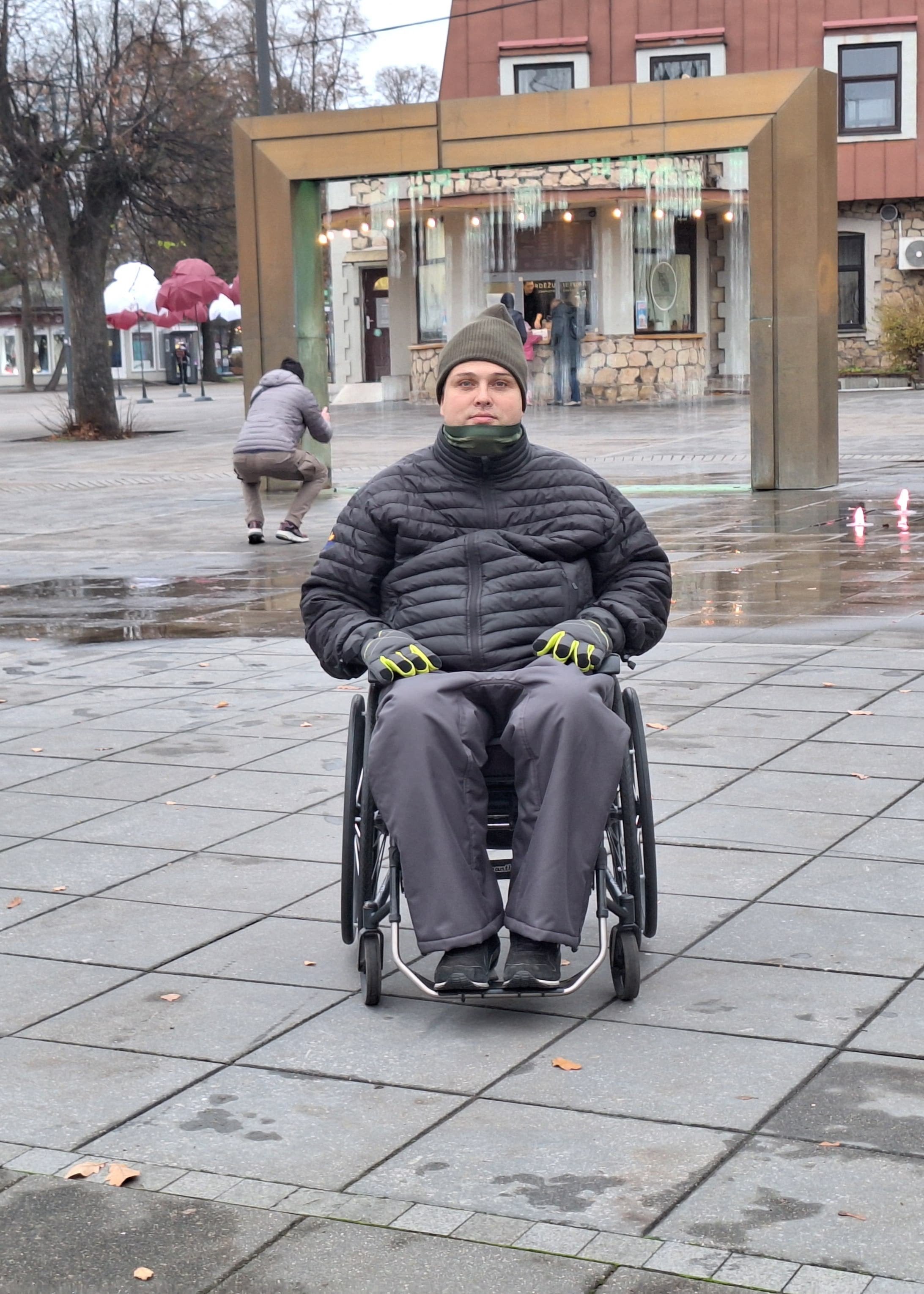 Wheelchair ThermoShell "Racer" Men's