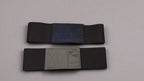 Wide elastic strap for keeping legs together for wheelchair users