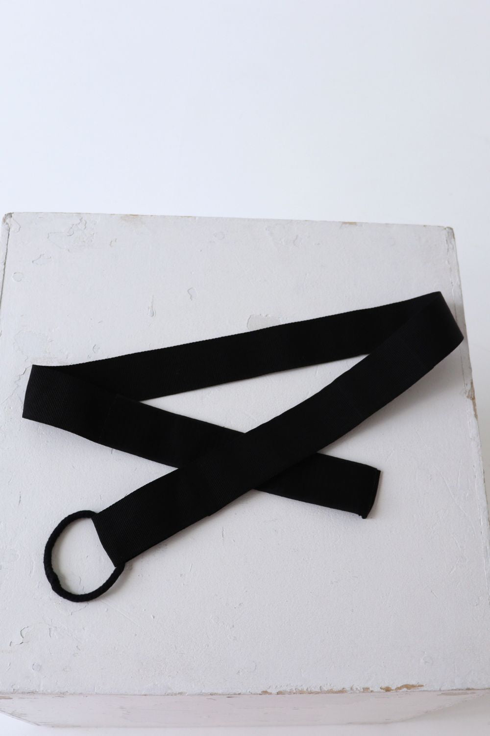 Ceinture de positionnement des jambes pour fauteuil roulant, noire