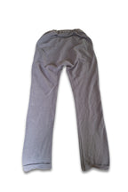 Men's wheelchair adaptive summer pants with drop down front from skin friendly ramie fabric