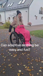 Comfort Modular (Mermaid) – Wheelchair Leg Cover for Winter