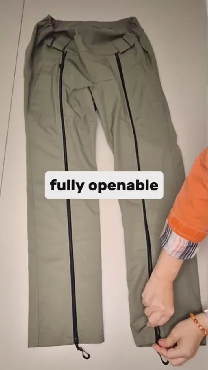 Rollstuhladaptive Hose für Herren zum unterstützten Anziehen